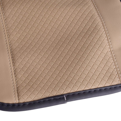 Beige Universal Armrest Cushion Cover for Car Center Console Pad