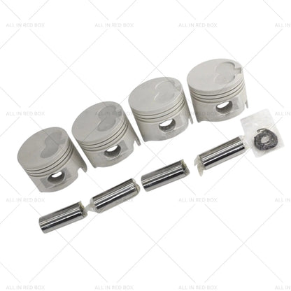 4 x Engine Piston Rings & Wrist Pins for Toyota Hilux LN86 LN111 2.8L