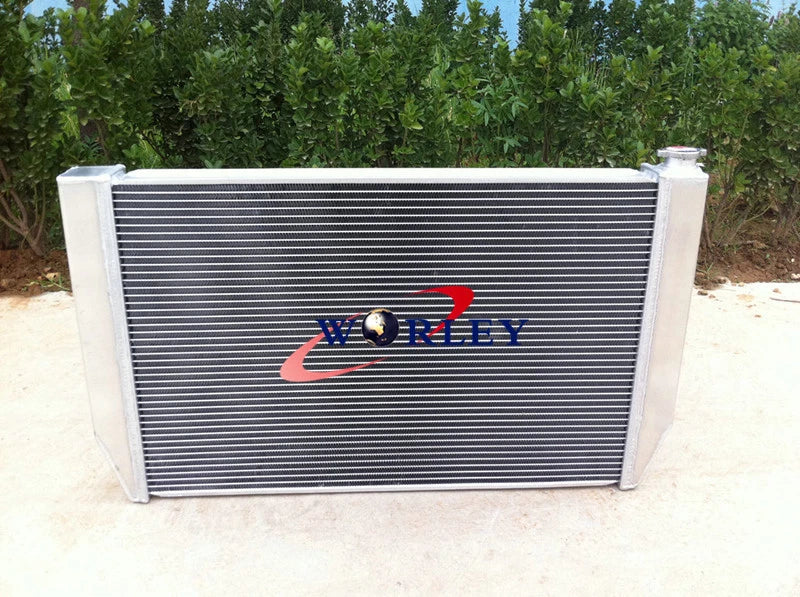 3 Core Aluminum Radiator for Ford Falcon V8/6 Cylinder XC-XF (1972-1986)
