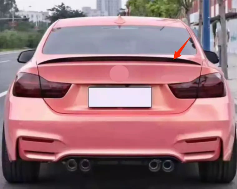 Rear Spoiler Glossy Black Wing for BMW 4 Series F32 F82 M4 Coupe (2014-2020)