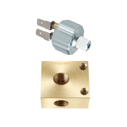 Brake Cross Fitting & Stoplight Switch for Polaris Diesel 455 Xplorer 500