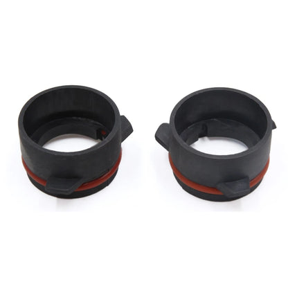 2 x Black Plastic Headlight Bulb Base Holders for BMW E39 (1995-2003)