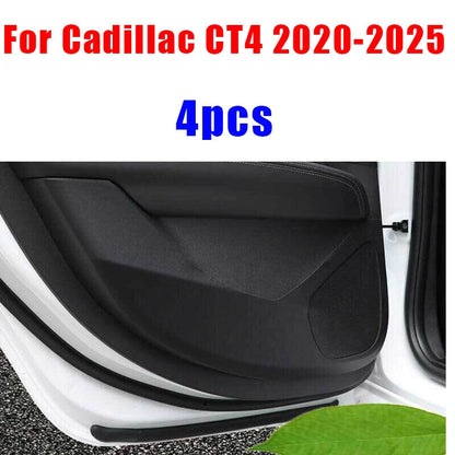 Door Anti-Kick Panel Cover Trim 4pcs for Cadillac CT4 (2020–2025)