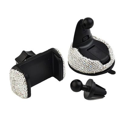 Car Phone Holder Dashboard Stand with Adjustable Clamp for All Makes