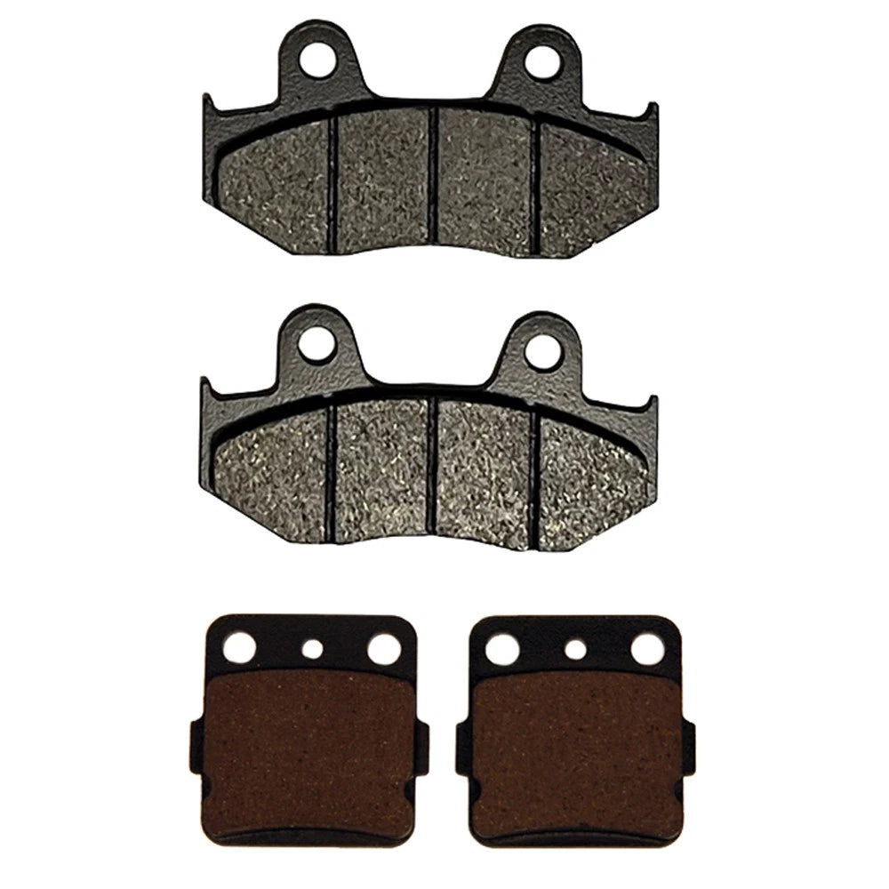 Front & Rear Semi-Metallic Brake Pads for Honda ATC350X (1985–1985)