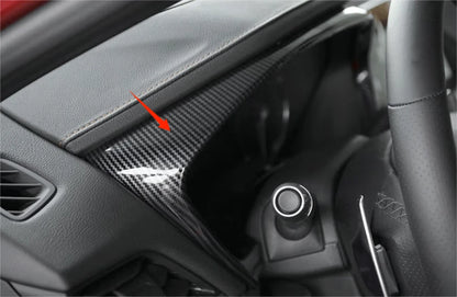 Dashboard Panel Lid Cover Trim for Cadillac CT4 ATS 2020-2023 Carbon Fiber