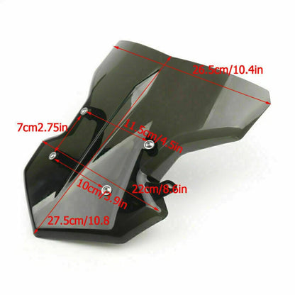 Windshield with Bracket for Yamaha MT-09 (2017)