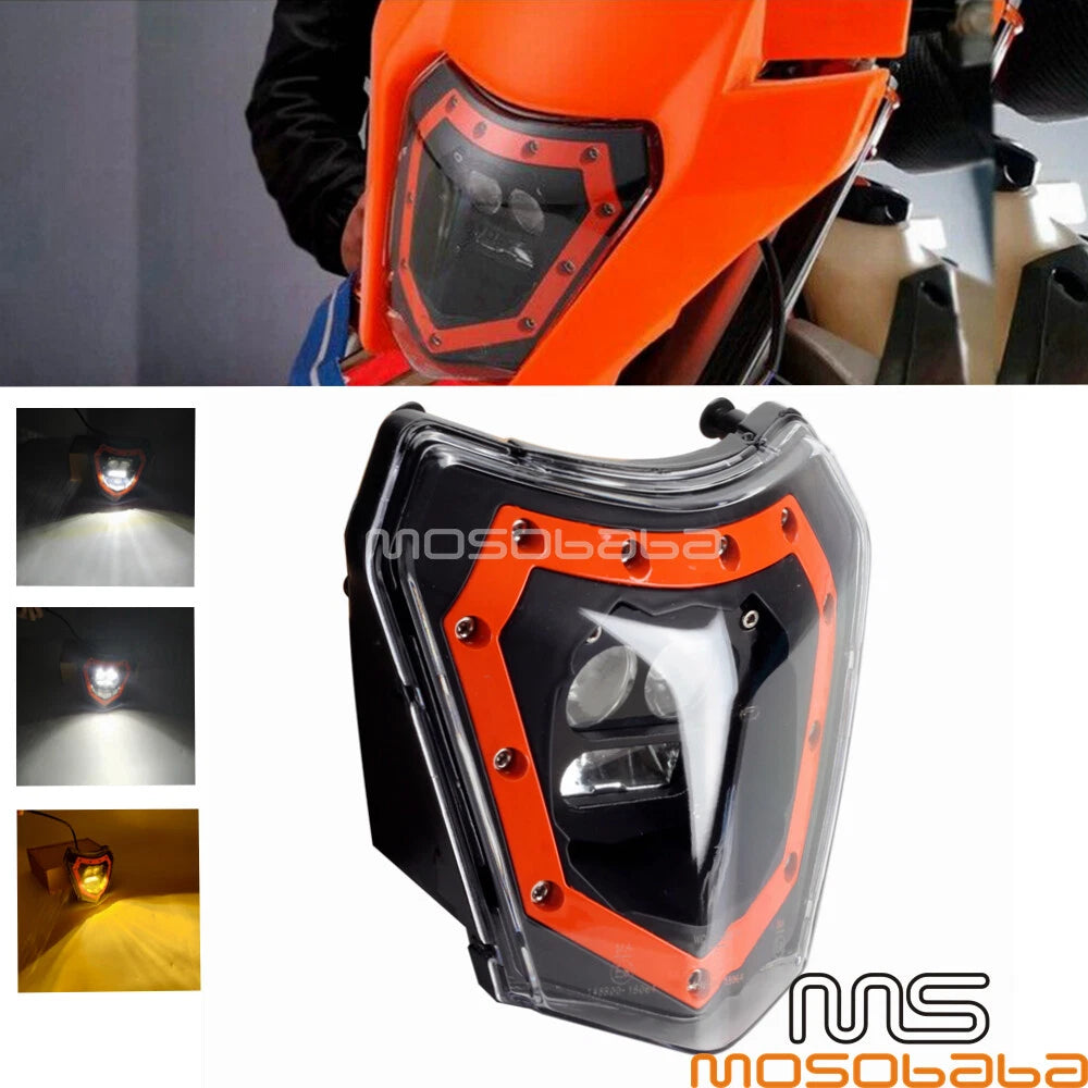 LED Headlight for Honda CRF450F CRF230 SXF 250 RMZ400 (2002-2023)