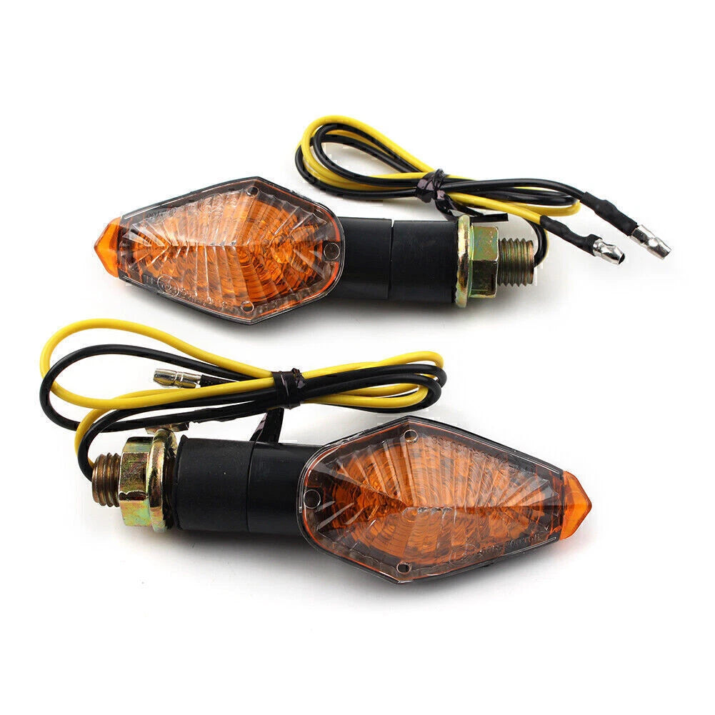 Mini Amber Turn Signal Lights 12V LED for Harley