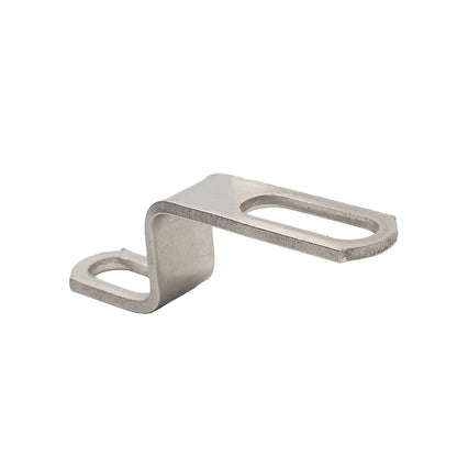 Universal Exhaust Pipe Clamp Bracket for Motorcycle - Long Z-Shaped Mounting