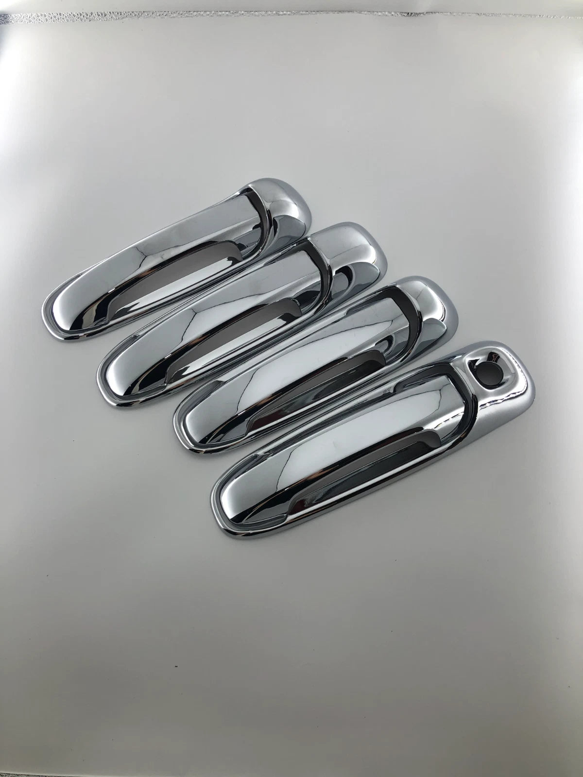 Chrome Door Handle & Tailgate Bowl Cover Trim for 2002-2007 Jeep Liberty