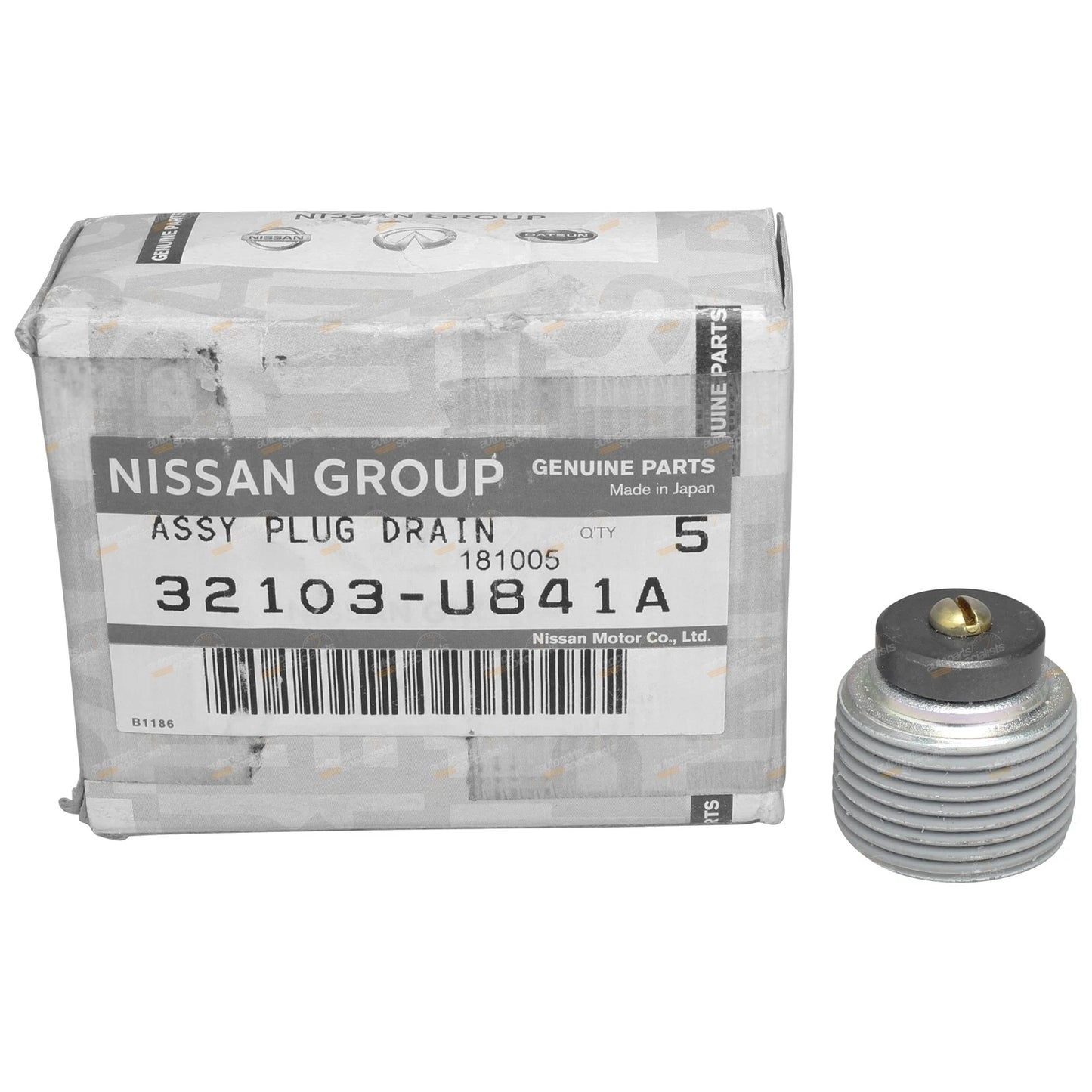 Magnetic Front/Rear Diff Sump Drain Plug for Nissan Patrol GQ GU