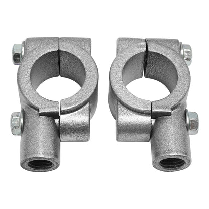 ATV Rear-View Mirrors 7/8" Handlebar Mount Adapters