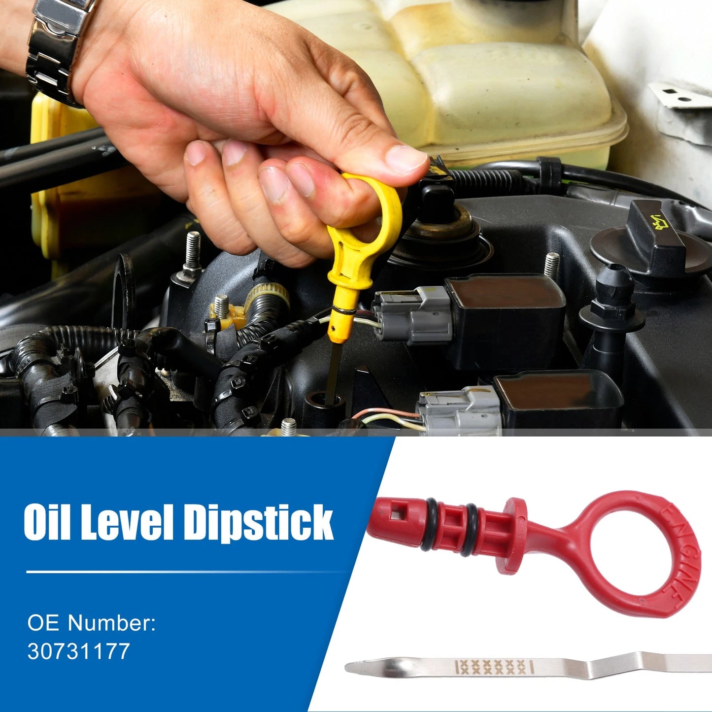 Engine Oil Level Dipstick for Volvo S80 (1999-2005)