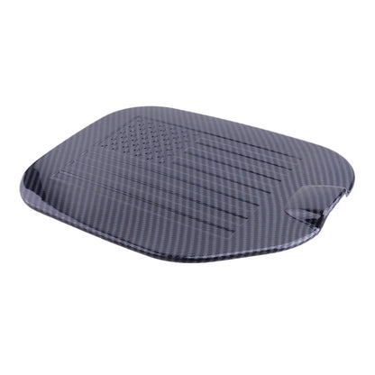 Carbon Fiber Fuel Tank Trim Gas Door Cap for Ford F150 (2021-2022)