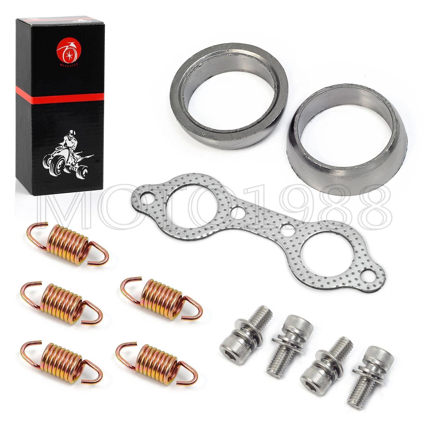Exhaust Manifold Gasket Spring Rebuild for Polaris Ranger RZR 800 (2011–2013)