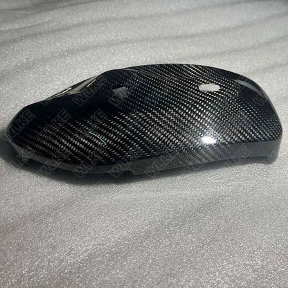 Dry Carbon Fiber Seat Control Panel Cover Trim for Maserati GranTurismo 08-19