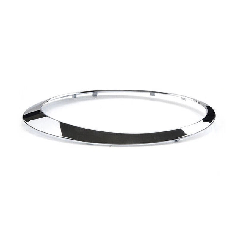 Headlight Trim Ring Set 2 x for Mini Cooper F55 F56 F57 (2014-2023) Chrome Silver