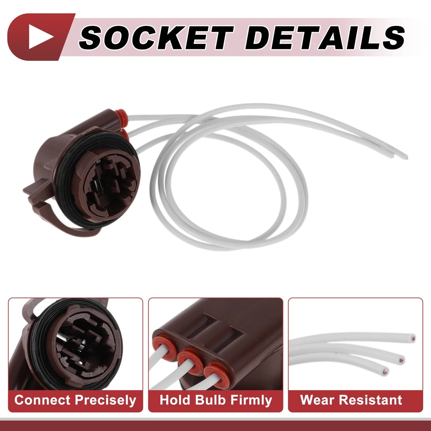 Turn Signal Light Socket Wiring Harness for Cadillac Escalade (2002-2006)