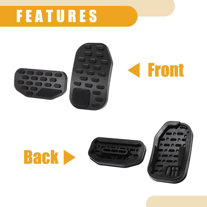 Brake Gas Pedal Pads & Accelerator Pedal Cover for Ford F-150 (2021-2023)