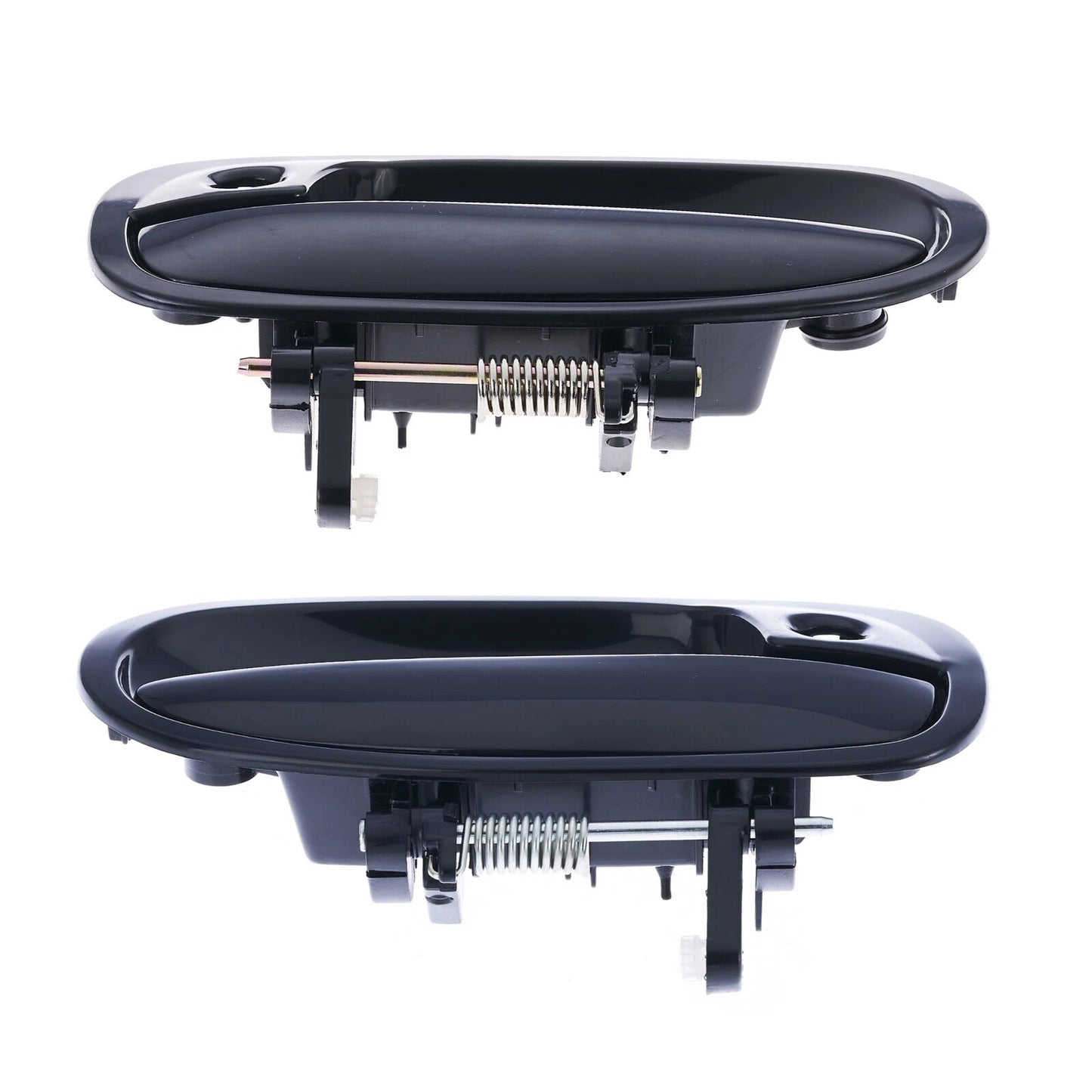 2 x Front Outer Door Handles Black for Honda Civic EK (1995-2001)