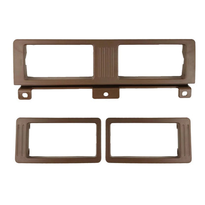 Side Air-Con Cover Trim Brown Set 3 Fits Nissan Hardbody Navara D21 UTE 1986-97