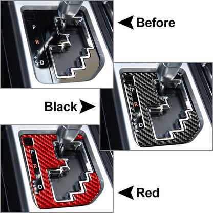 Carbon Fiber Interior Gear Shift Panel Cover Trim for Toyota Tundra (2014-2021)
