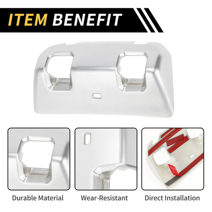 Rear Window Switch Panel Trim Cover for Jeep Wrangler JL JLU (2018-2024)