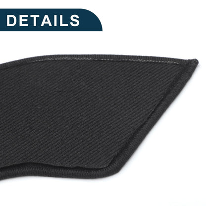 Anti Kick Pad Sticker Protector for Chevrolet Malibu Black (2012-2014)