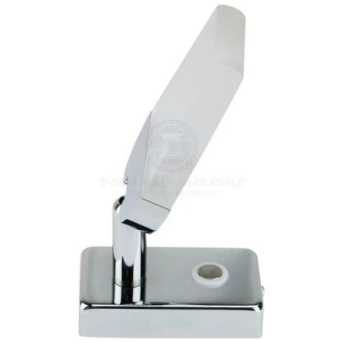 Caravan Boat Blade Reading Light LED with USB Outlet, Chrome