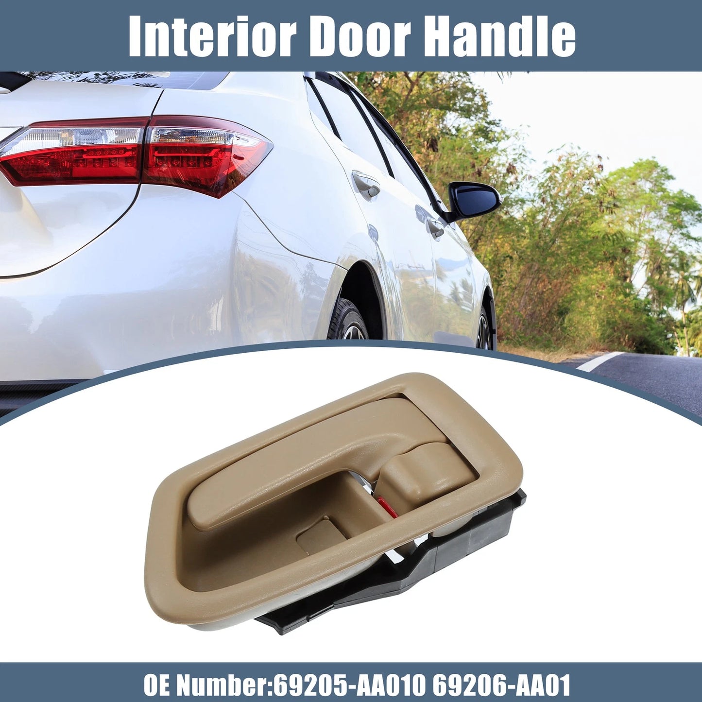 Light Brown Interior Door Handles  for Toyota Camry