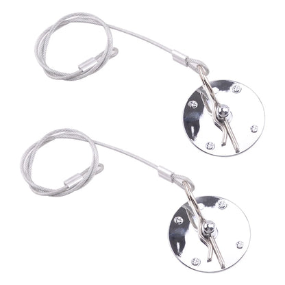 CNC Bonnet Hood Pin Lock Latch Plate for Car Racing Universal