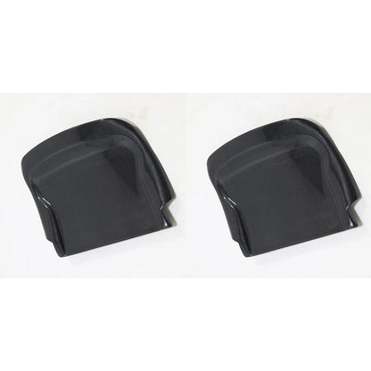 Real Carbon Fiber Add-on Seat Back Cover Trim Pair for Benz CLA250 C117 2014-19