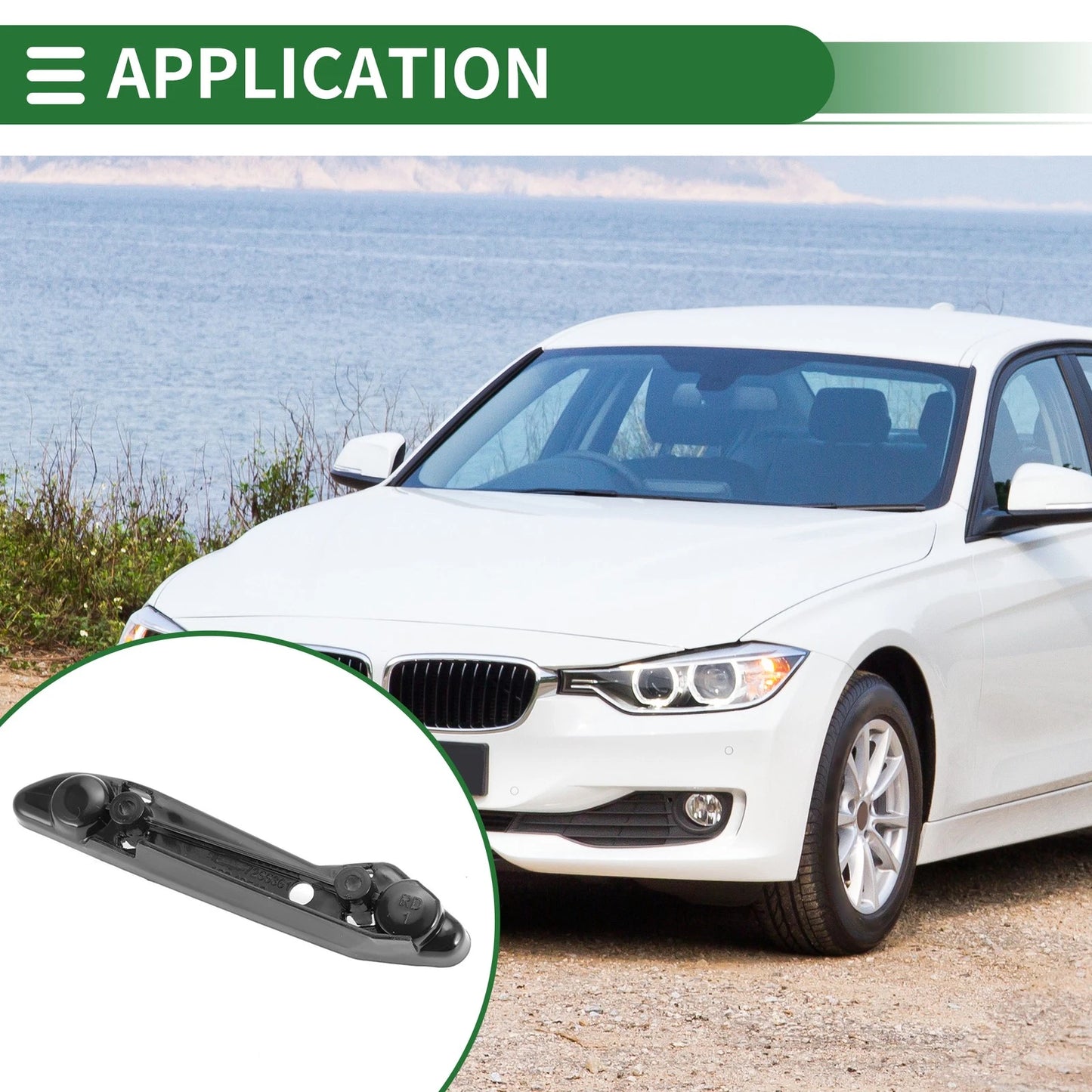 Left Front Bumper Retainer Bracket 1pc for BMW 340i (2016-2018)