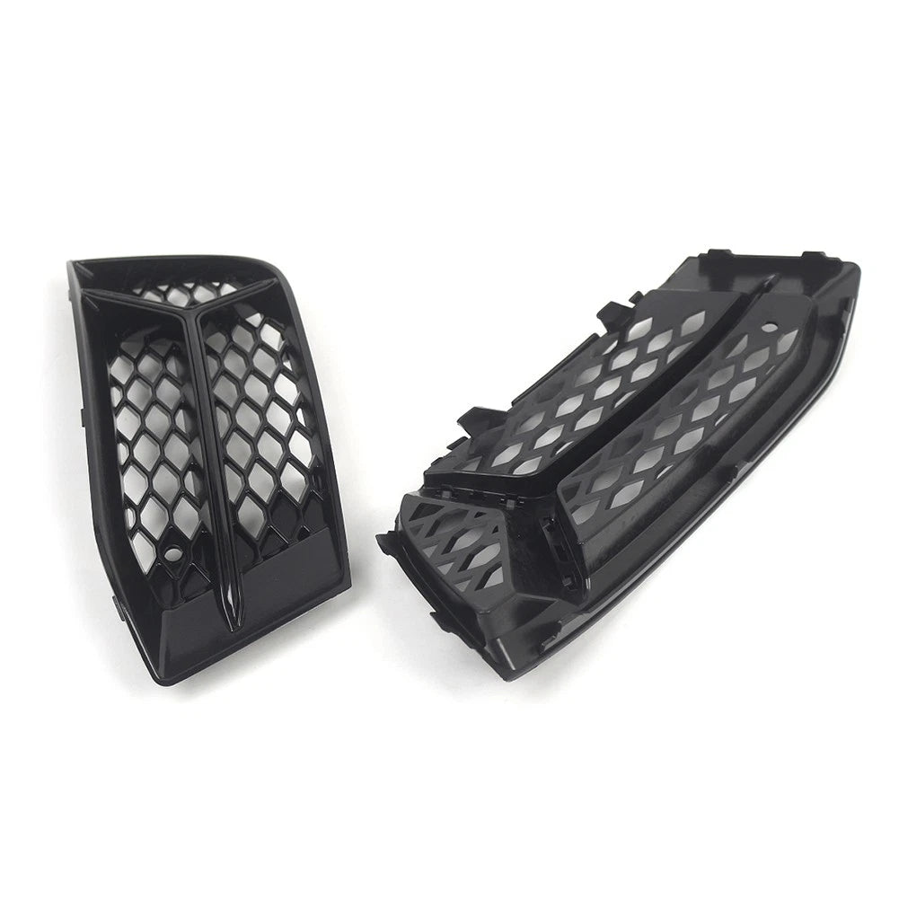 Front Grills Bumper Fog Lights Grille Covers for Audi A3 Sedan (2017-2020)