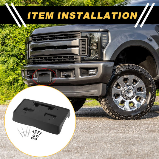1x Bumper License Plate Bracket Holder for Chevrolet Silverado 1500 (2014-2016)
