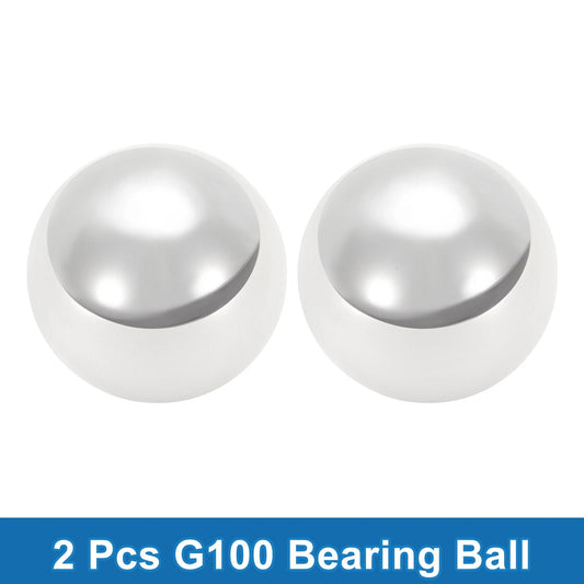 Bearing Ball 33mm 2 x Steel Silver Tone for G100