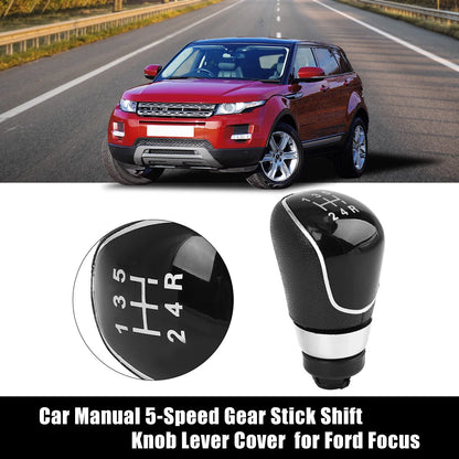 5-Speed Gear Shift Knob Cover for Ford Focus (2008-2011)
