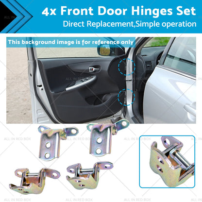 4 x Front Door Hinges for Nissan Patrol GU