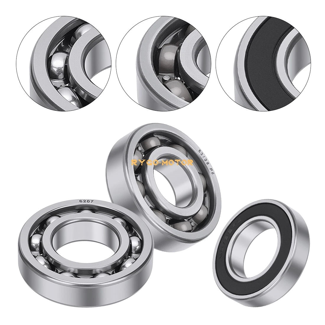Rear Differential Bearing Seal Kit for Honda Foreman Rubicon 500 (2015–2024)