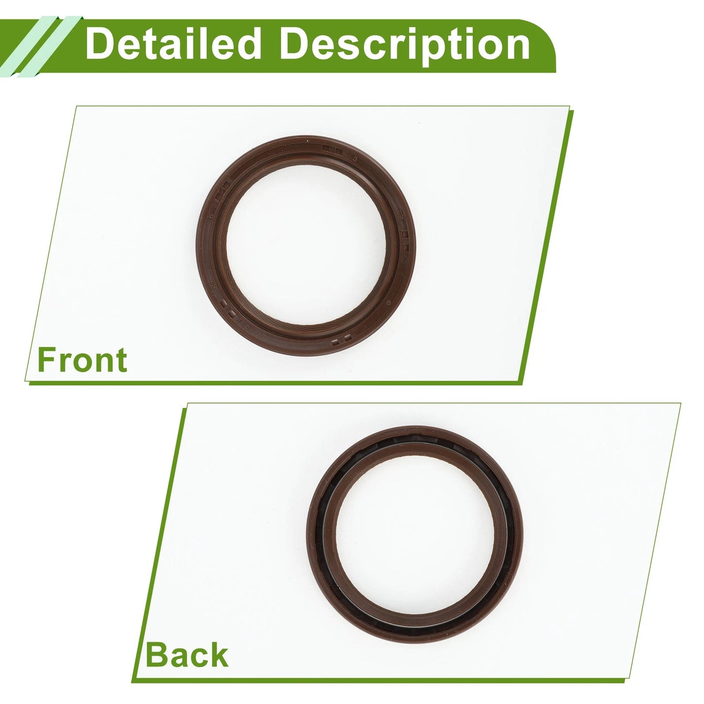 Crankshaft Oil Seal for Hyundai Elantra, Kia Forte, Soul (2011-2023)