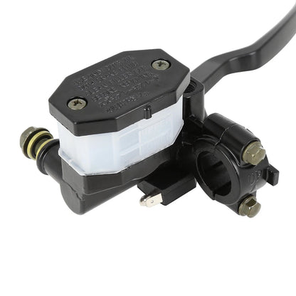 Black Clutch Master Cylinder Brake Reservoir Lever for Suzuki GN125