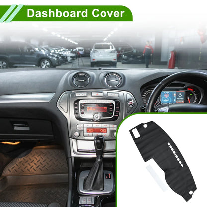 Dashboard Cover Mat for Ford Mondeo (2004-2012) - Black Dash Carpet