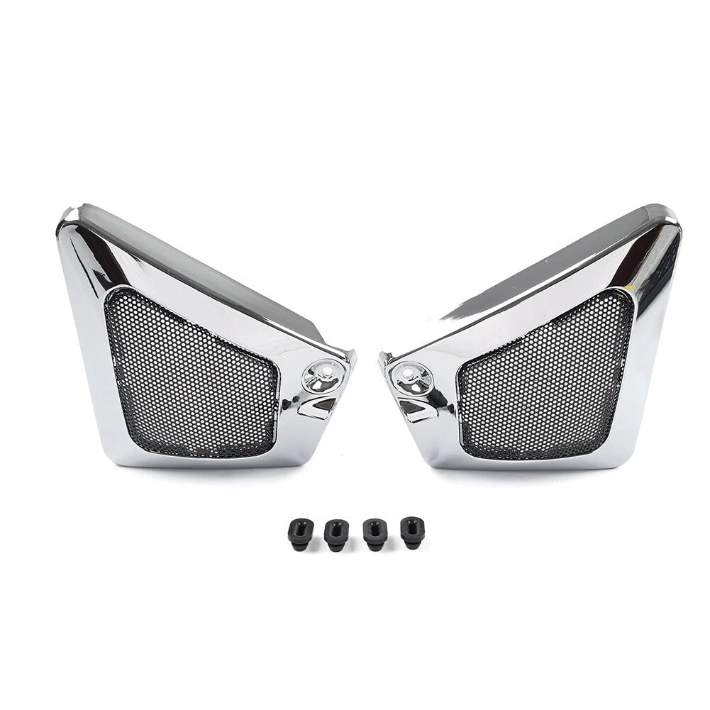 Motorcycle Airbox Frame Neck Side Intake Covers for Harley V-Rod (2007-2017)