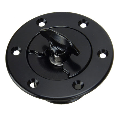 Black 35.5mm Fuel Cell Surge Tank Gas Cap for Car