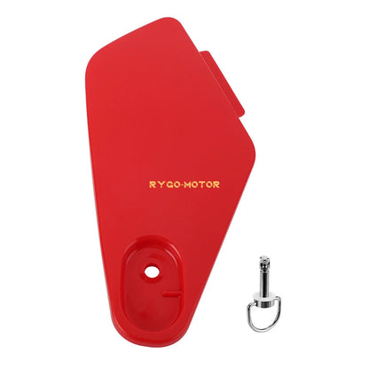 Red Storage Box Cover & Stud for Honda Rancher 350 (2004-2006)