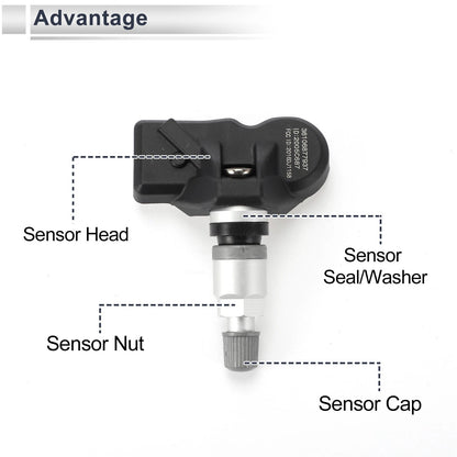 Tire Pressure Sensor for BMW 530i (2017-2022) 433MHz