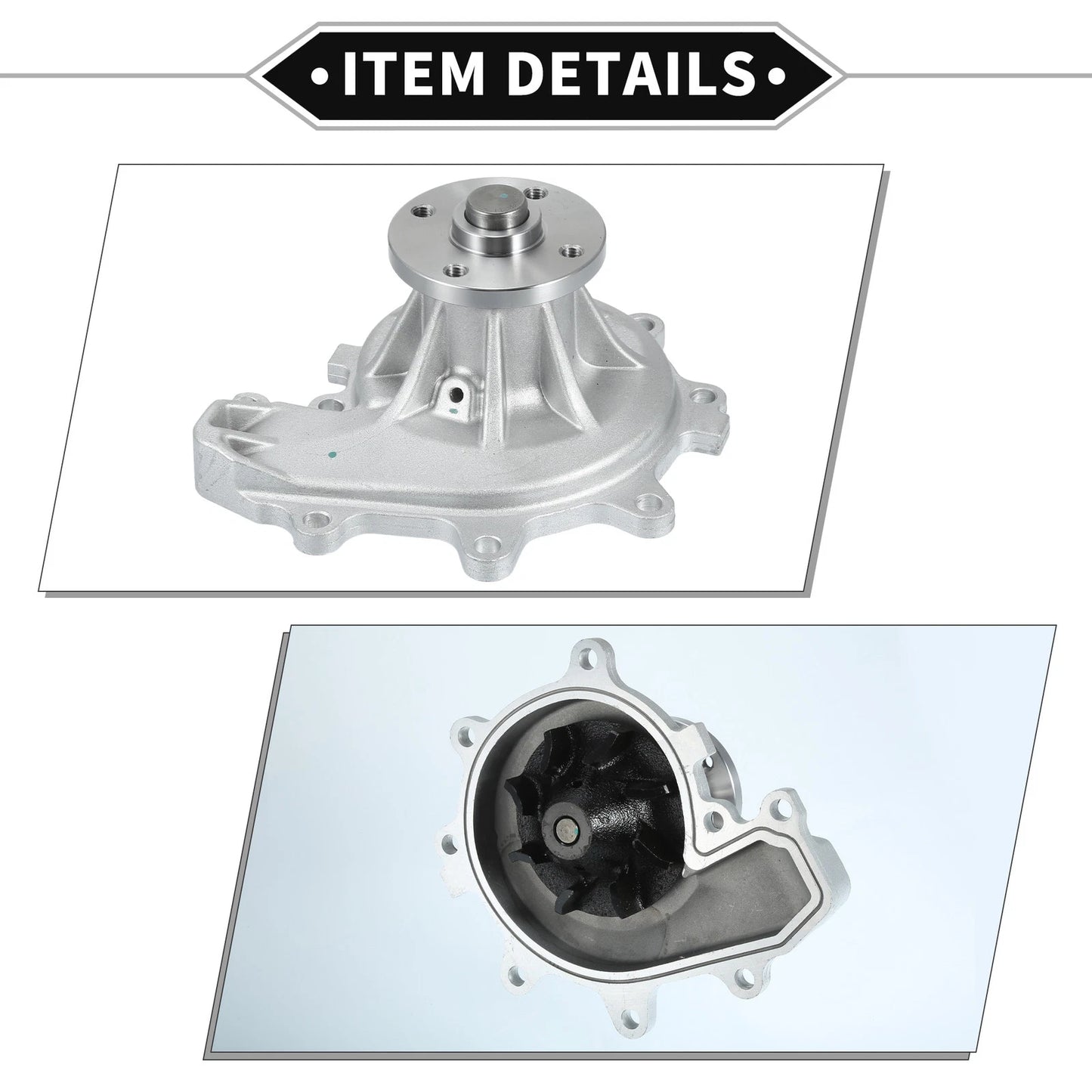 Water Pump & Gasket for Isuzu NPR NQR NRR Diesel Engine (2004-2023)