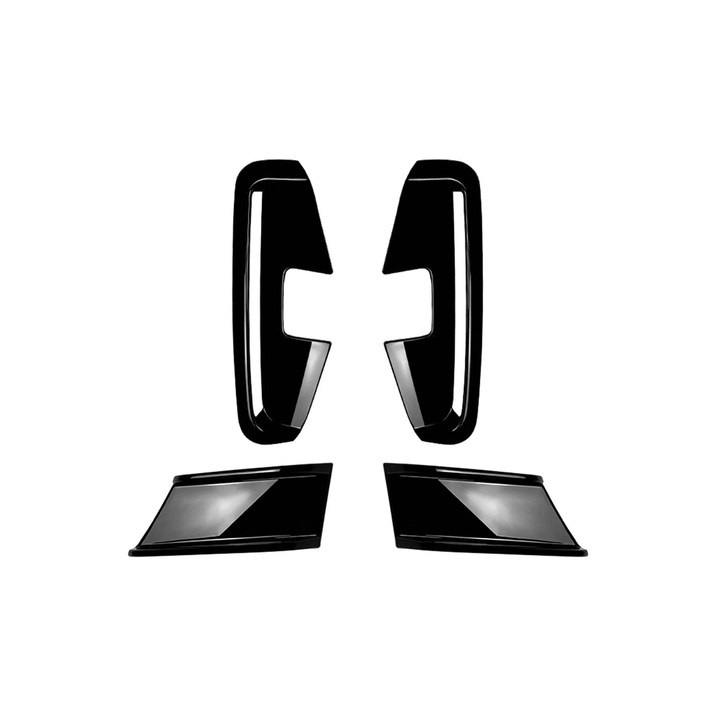 Gloss Black Air Vent Trims for BMW 4 Series G22 G23 M Sport (2020-2024)