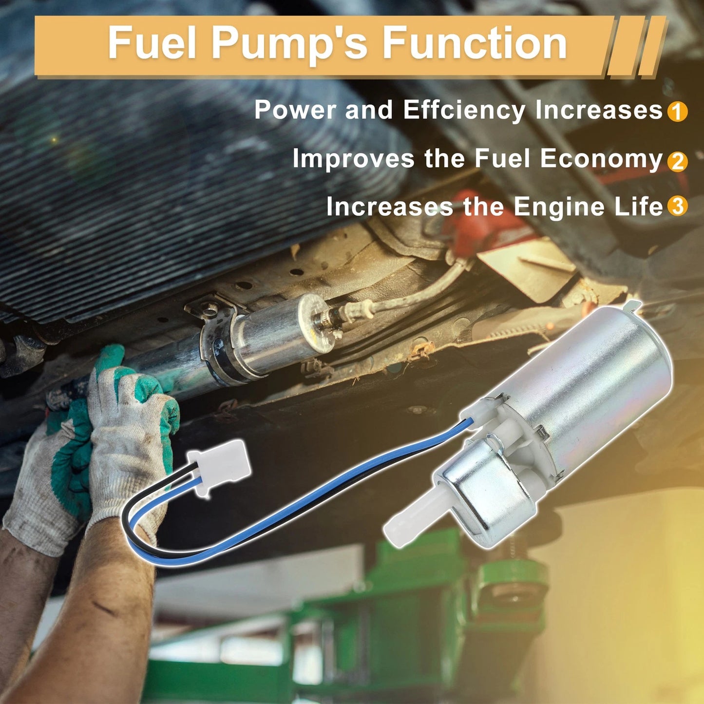 Fuel Pump for Kawasaki Prairie ATV 650 (2002–2006)